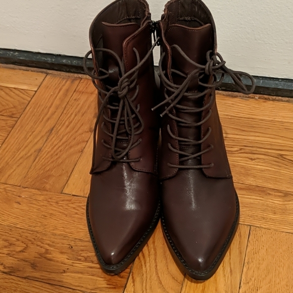 Jeffrey Campbell Kela-Lu Bootie Sz 6.5 Brown - Picture 8 of 16